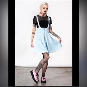 Killstar Light Blue Mini Dress